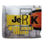 JERK, metal, resin and toys 2020, cm 115x137 arte contemporanea